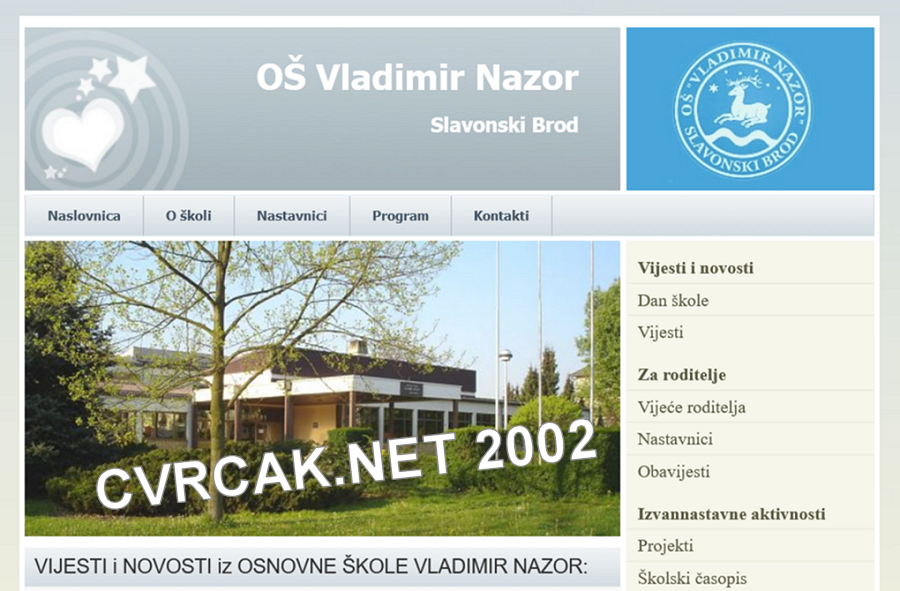 MZU, Cvrcak, OŠ Vladimir Nazor