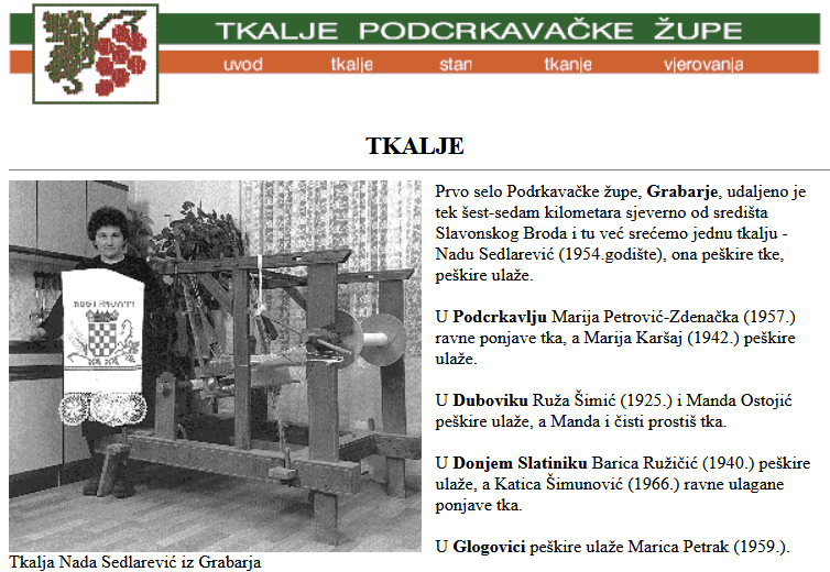 Tkalje podrcrkavačke župe, Slavonski Brod