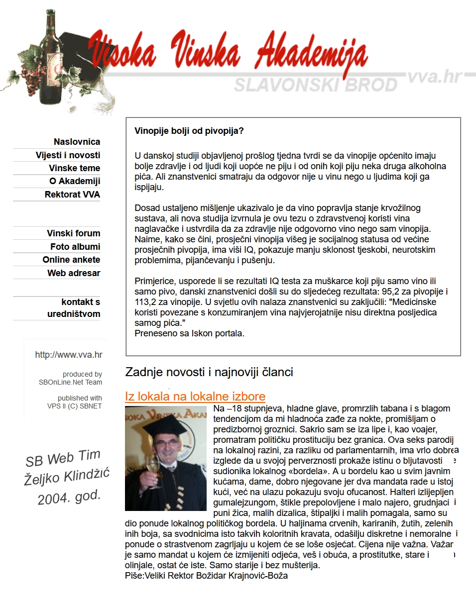 VVA - Visoka Vinska Akademija